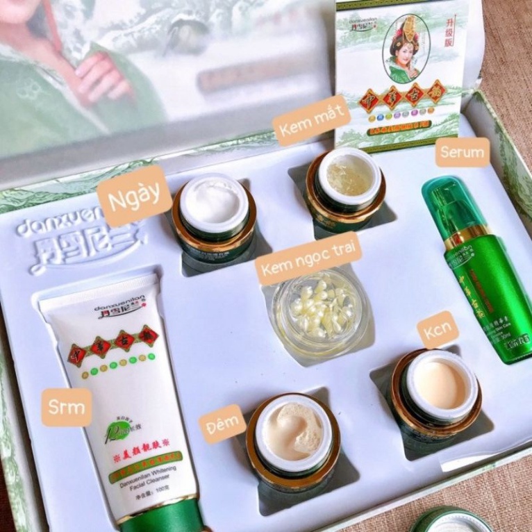 Hoàng cung xanh danxuenilan 7in1 dành cho da nhạy cảm, mụn,)