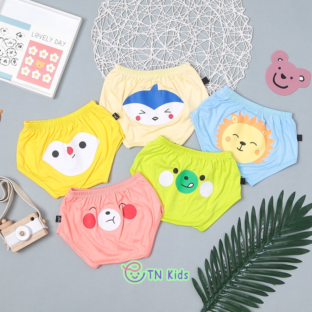 [Bé 3-15kg] Bộ ba lỗ quần chip thun lạnh mềm mịn mát cho bé trai bé gái từ 3-15kg