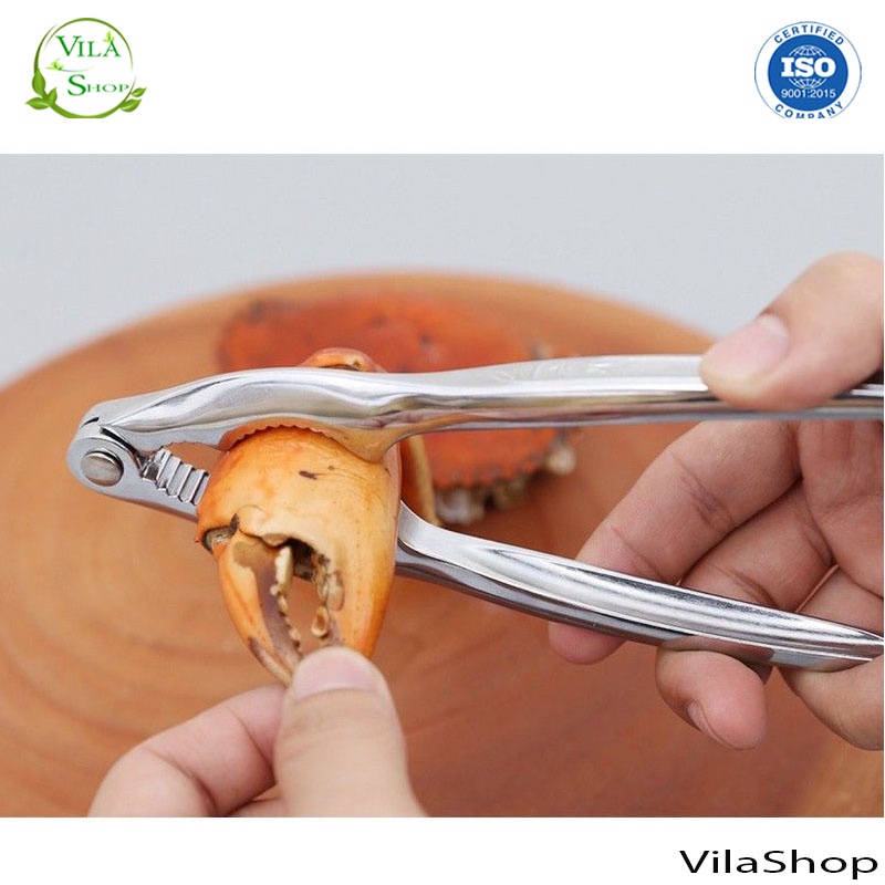 [3 Phân Loại] Dụng Cụ Kẹp Càng Cua, Ghẹ,Tách Các Loại Vỏ, Hạt Cứng Đa Năng Chất Liệu Loại Nhôm Và Inox