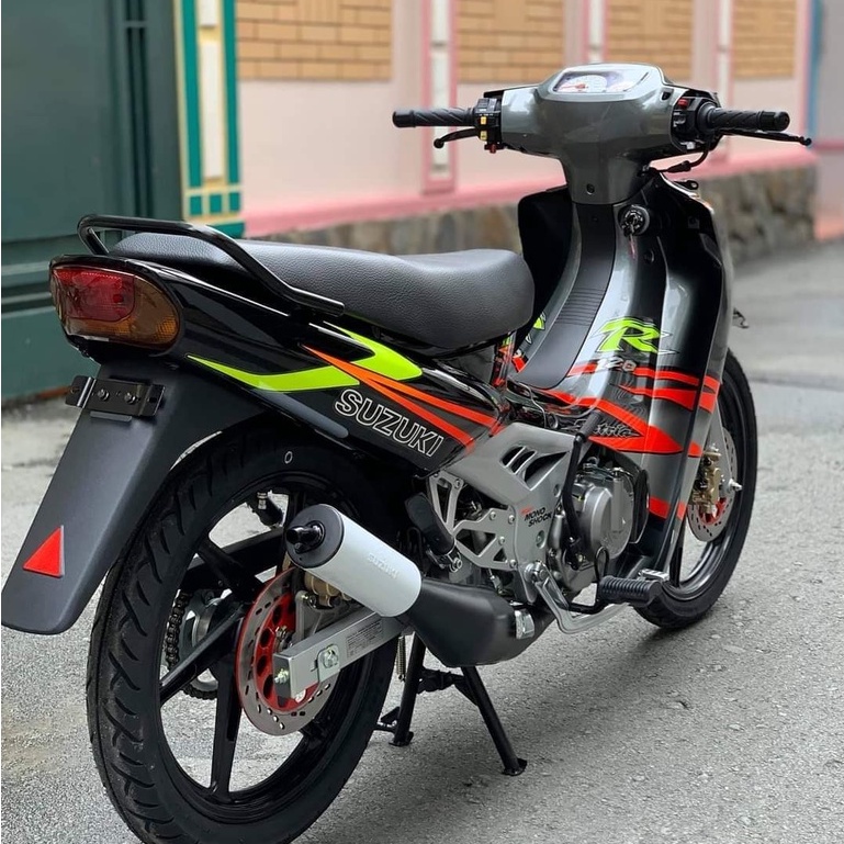 Tem Satria 2000 Đen Xám Xi Măng