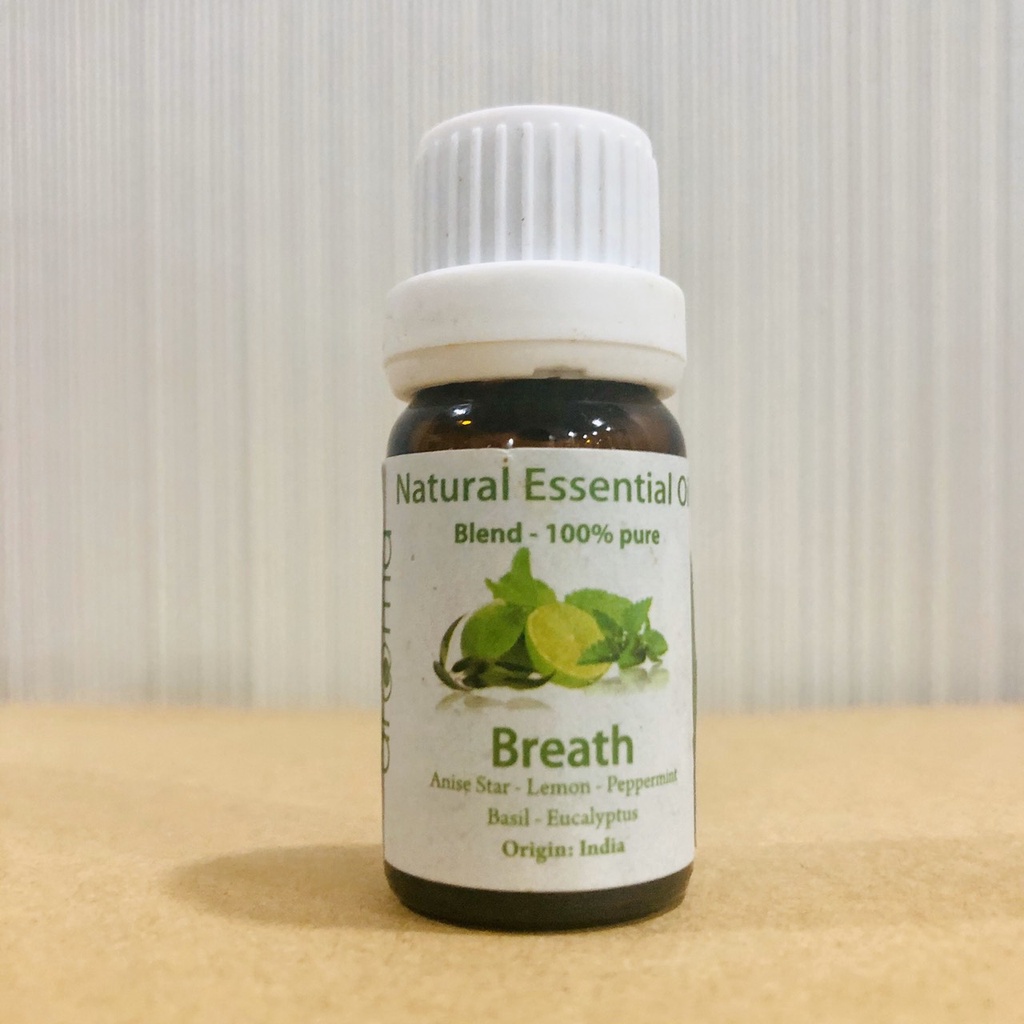 Tinh dầu xông AROMA Khuynh Diệp Bạc Hà Breath 10ml