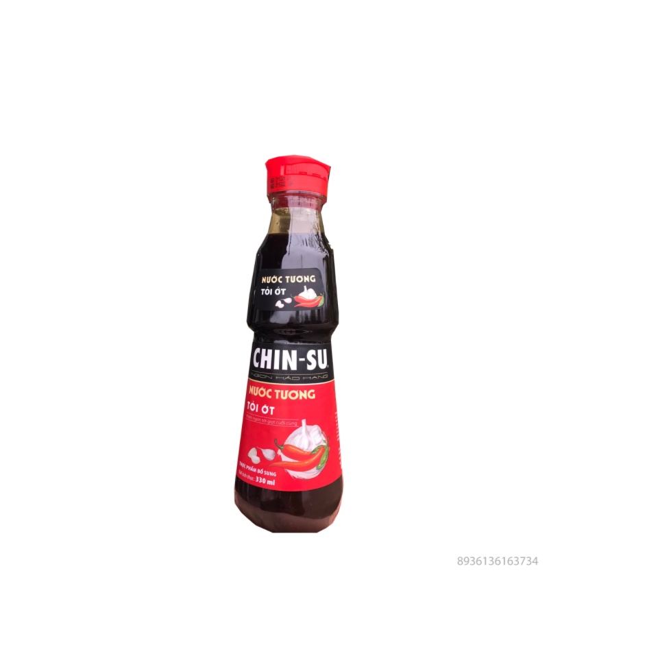 Nước Tương Chin Su Tỏi Ớt Chai 330ml