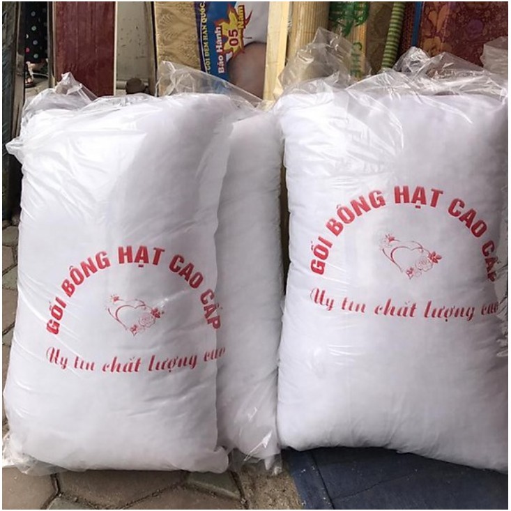 Ruột gối đầu bông gòn trắng cao cấp