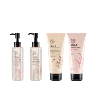 The face shop Sữa rửa mặt Rice Water Bright/dầu tẩy trang 150ml