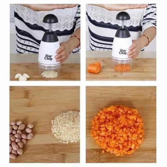 Dụng cụ băm hành tỏi slap chop
