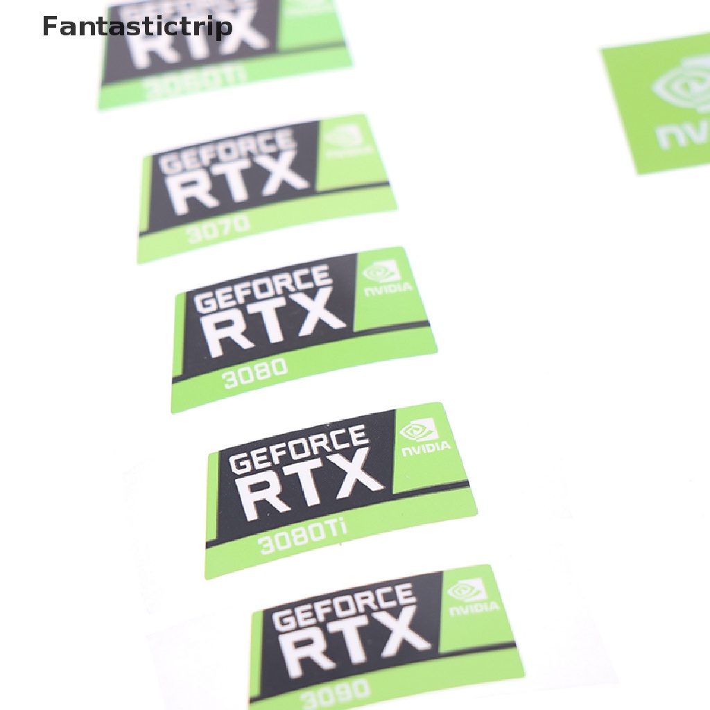 Nhãn dán trang trí laptop RTX 3090TI 3080TI 3070 3060