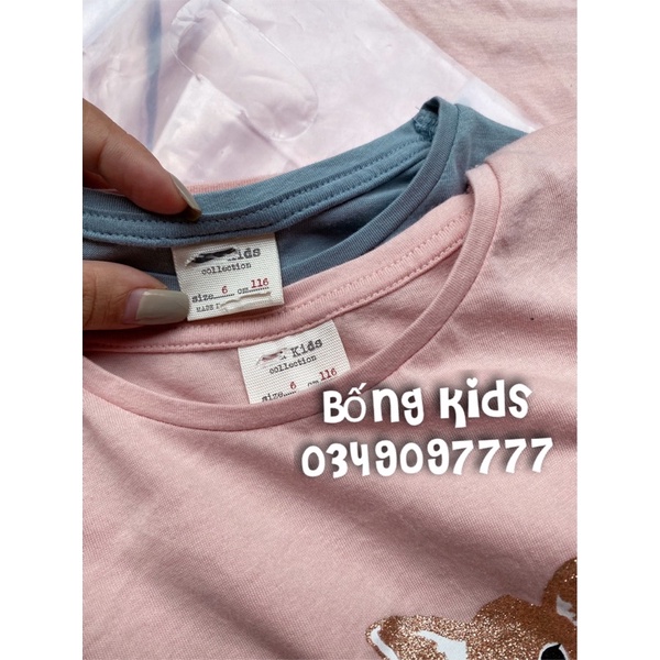 Áo Phông Bé Gái In Hình ZR