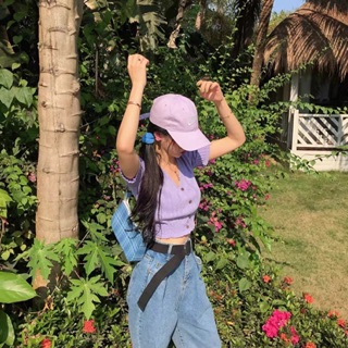 🦄 Áo croptop len tăm cộc tay 🦄