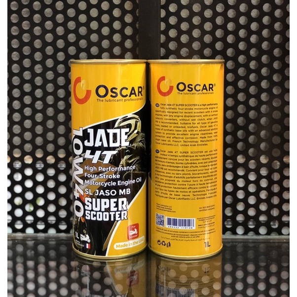 Nhớt OSCAR Jade 4T Super Scooter 1L - Nhớt xe tay ga
