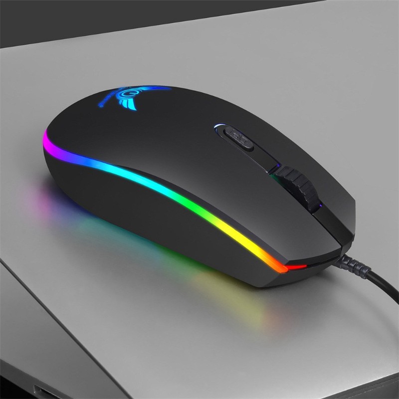 Mới Chuột Quang Chơi Game Có Dây S900 Rgb Tốc Độ Chính Xác Cao