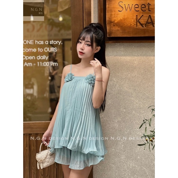 Set Xếp Li 2 Màu Mới N.G.N