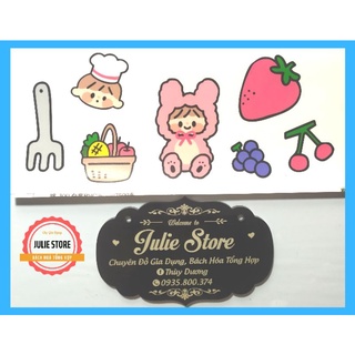 Miếng Sticker Dán Trang Trí, Kiểu Dáng Siêu Dễ Thương ( Trang Trí Sổ Kế Hoạch, Sổ Nhật Ký)