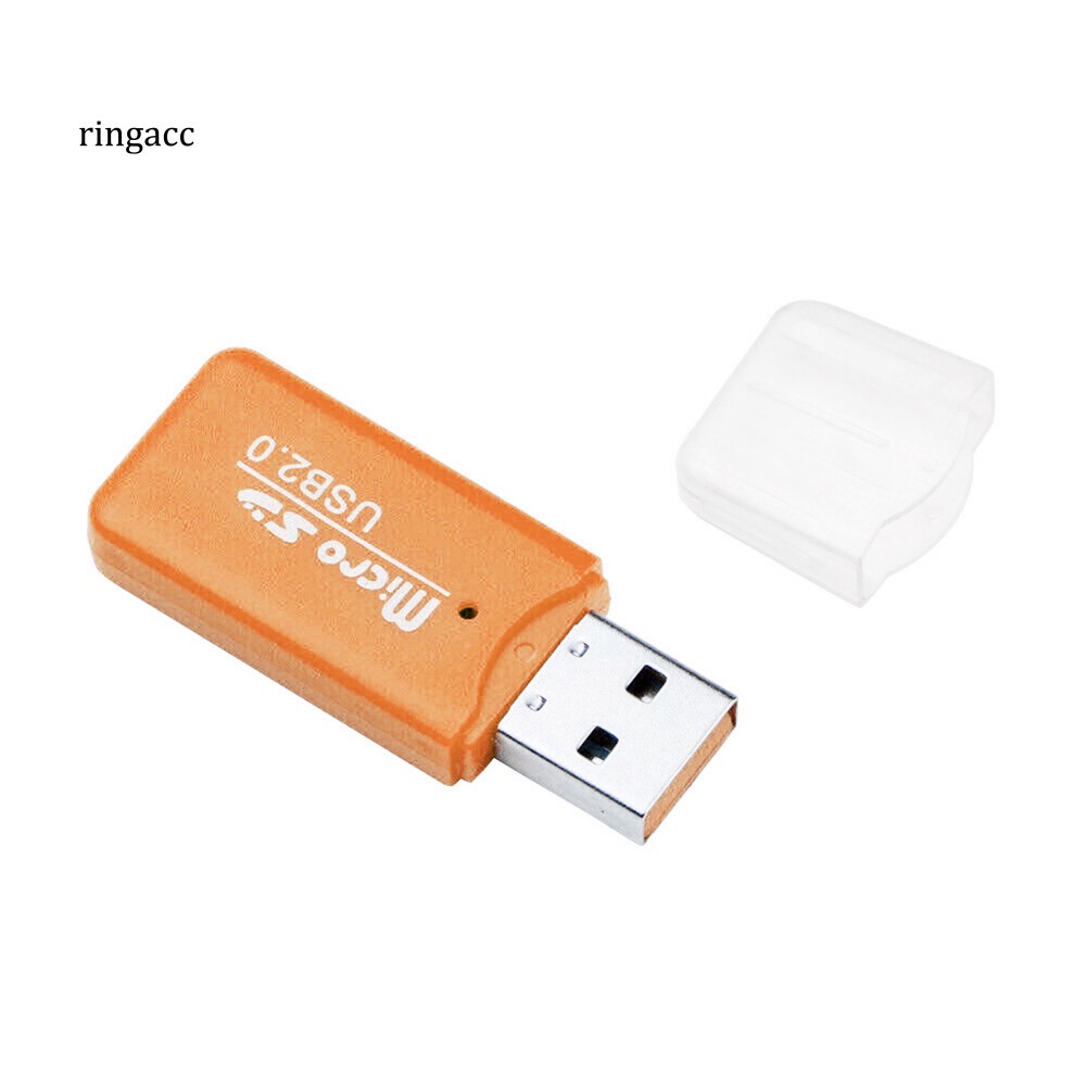 Đầu đọc thẻ nhớ mini USB 2.0 TF Micro SD dành cho PC Laptop