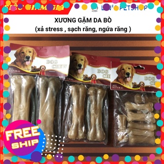 Freeship - xương gặm da bò cho cún🐶