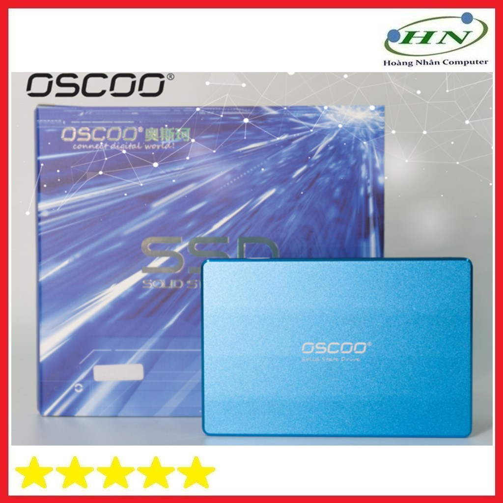 Ổ cứng SSD OSCOO 512GB SATA III 2.5 inch đọc 550MB/s / ghi 530MB/s (Blue)