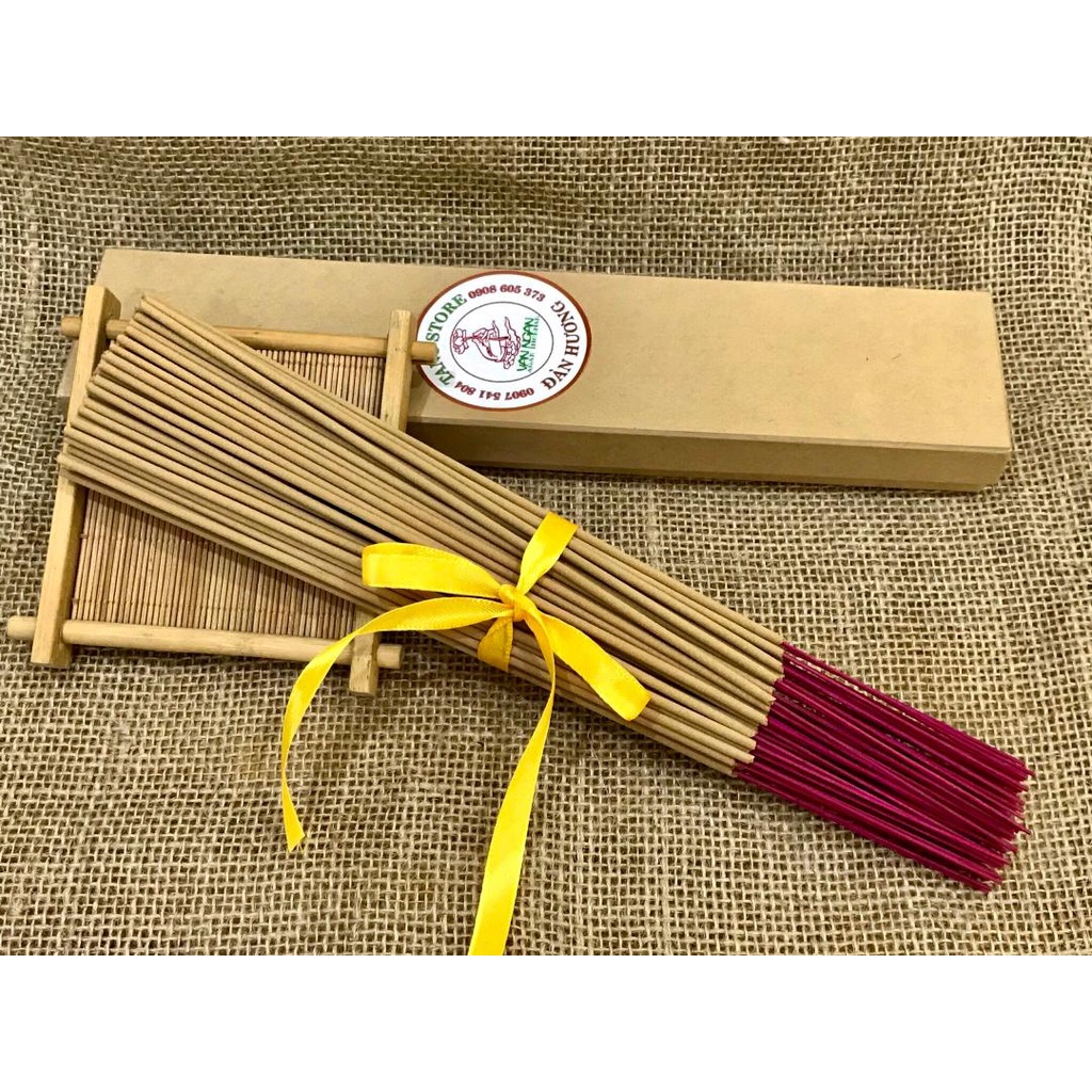 NHANG CÂY ĐÀN HƯƠNG ẤN ĐỘ 30CM- MÙI THƠM ĐẬM NGỌT THANH LỌC KHÔNG KHÍ- TANU STORE
