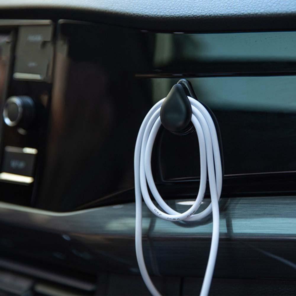 Móc Treo Đồ Mini Hình Giọt Nước Đa Năng Tự Dính Trang Trí Nội Thất Xe Hơi
