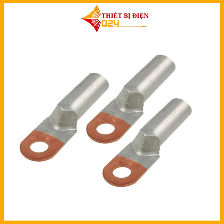 Đầu cos đồng nhôm DTL 1cái cốt sử lý hợp kim, cosse bấm nối dây điện 10mm đến 50mm