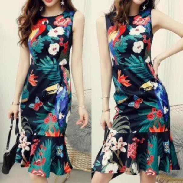 Đầm Ôm Sát Nách Đuôi Cá Siêu Sang TP46