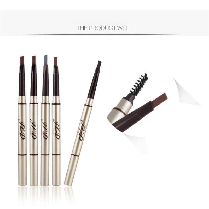 (hàng Mới Về) Bút Kẻ Lông Mày Tự Động Lâu Trôi Chống Thấm Nước Với 4 Màu Lựa Chọn | BigBuy360 - bigbuy360.vn