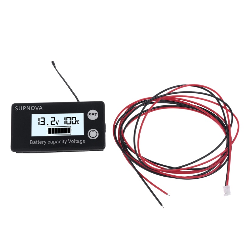 Dây Cáp Chì Chỉ Báo LiFePO4 Lithium Dài 1M DC 8-100V