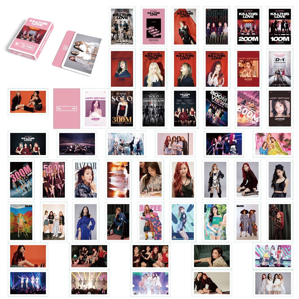 Blackpink Album How You Like That Photocard Lisa Jennie Rosé Jisoo Lomo Card Postcard