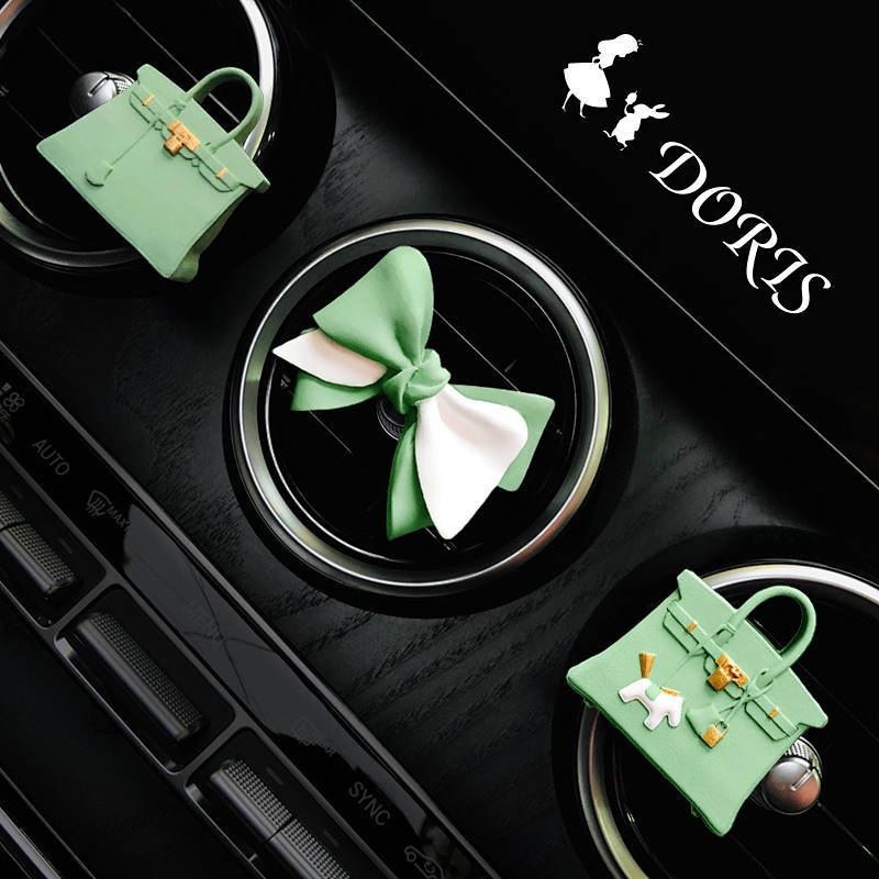 Internet Celebrity Auto Perfume Car Air Conditioning Outlet Aromatherapy Goddess Style Car Interior Decoration Decoration Supplies Fragrant Stone Female car accessories 01Qh