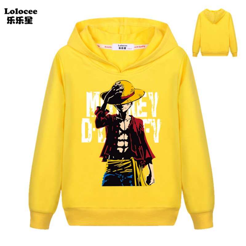 Áo hoodie in hình One Piece 3D thời trang cho nam