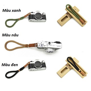 Dây máy ảnh cổ tay hand strap Shetu