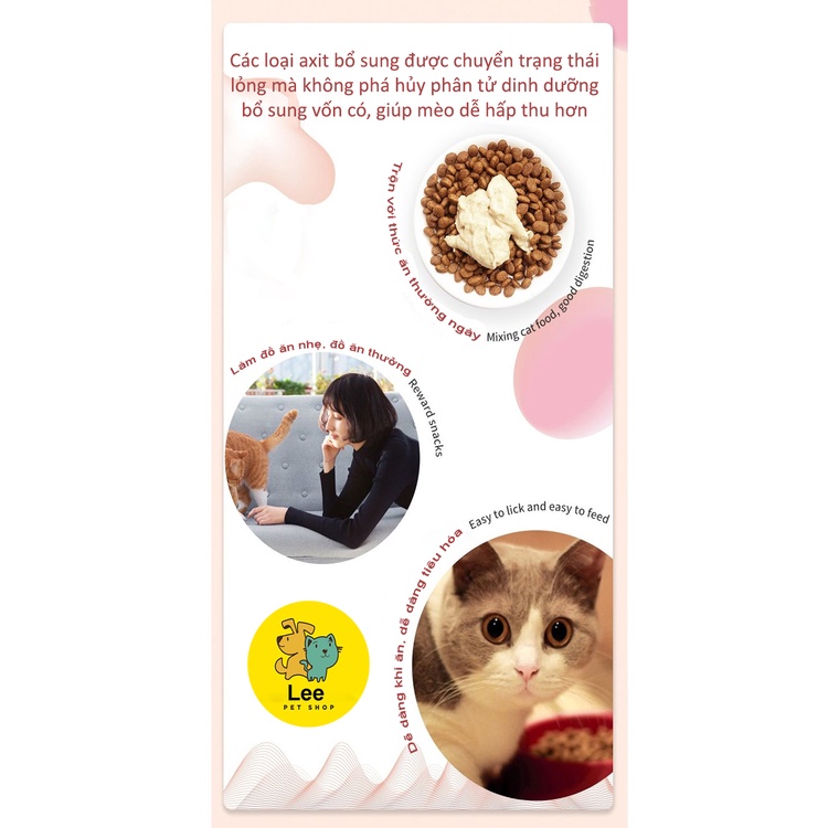 Súp thưởng cho mèo - Súp thưởng cho mèo Cat Food gói 15G