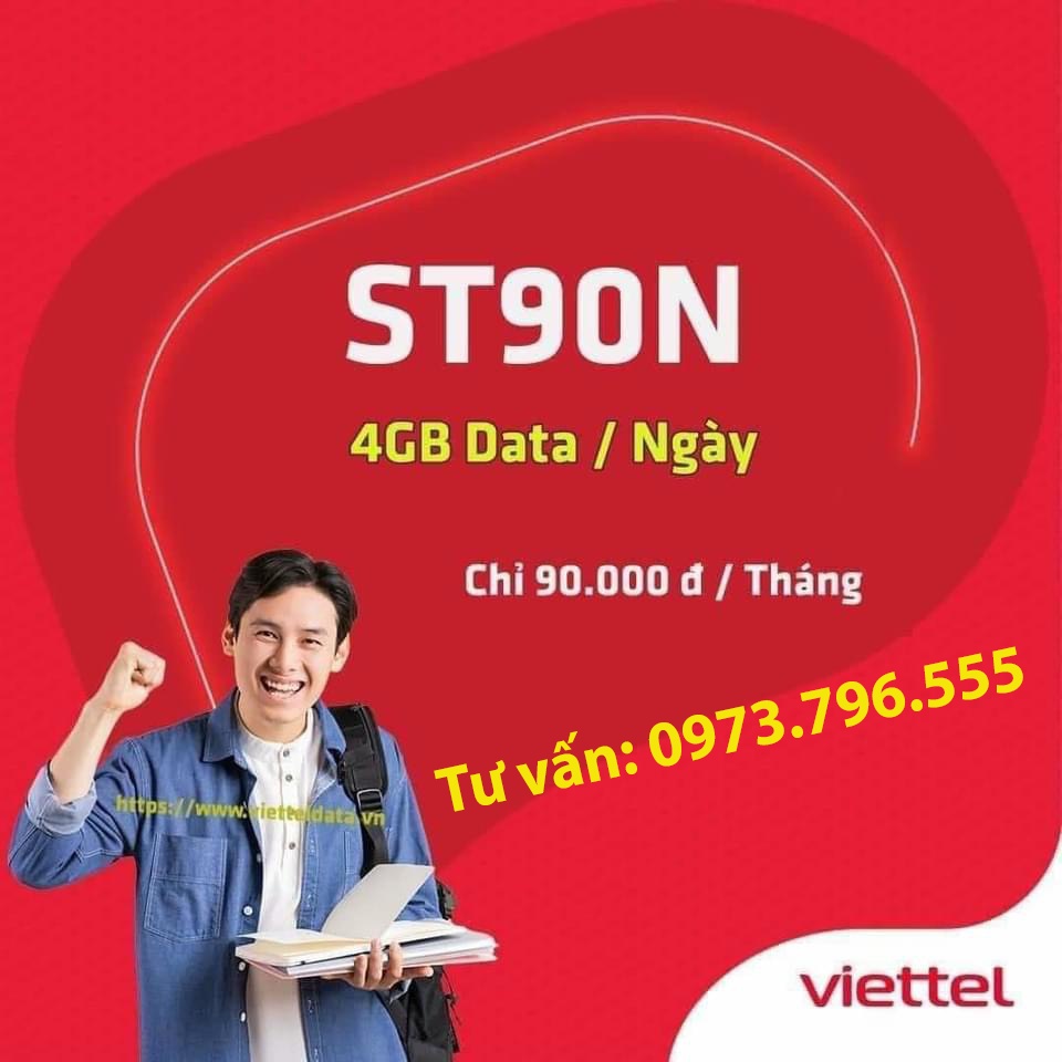 SIM 4G VIETTEL V120 vào mạng và gọi MIỄN PHÍ các gói, Viettel V120N, V150N, ST60N, ST90N