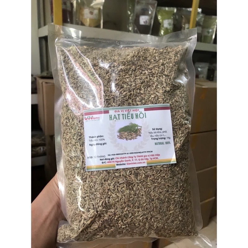 Hạt Tiểu Hồi Túi 1Kg Việt Hiệp - Gia Vị Nấu Phở Giá Sỉ