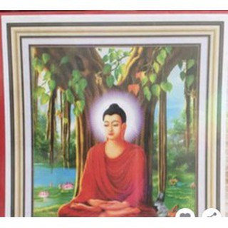 Tranh đính đá phật thích ca df2739 41x50cm chưa đính