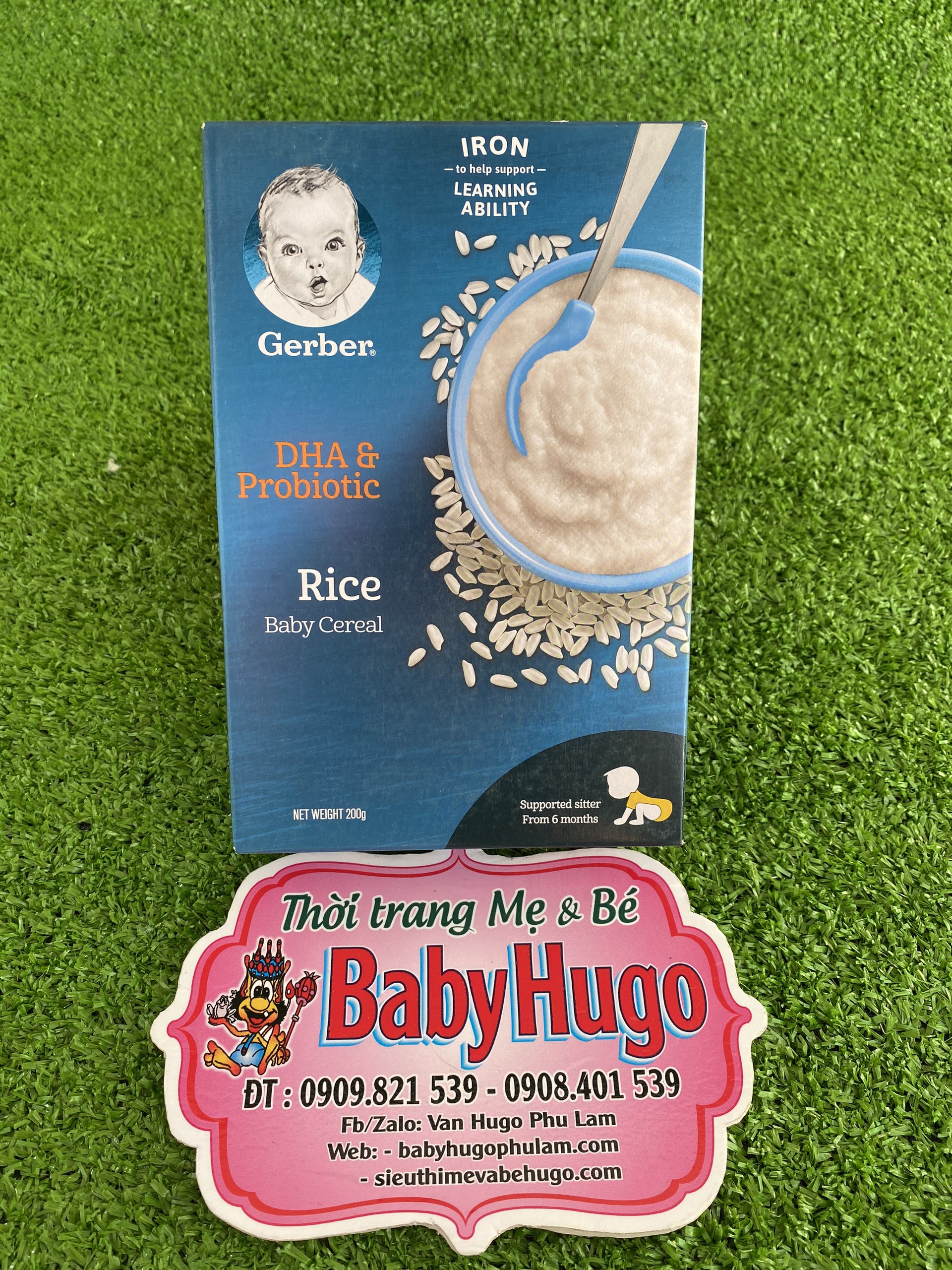 Bột Ăn Dặm Khởi Đầu Cho bé Gerber 200g (bé từ 4 tháng)