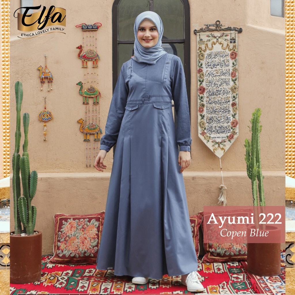 Áo Choàng Tắm Ayumi 222 Copen Blue By Ethica