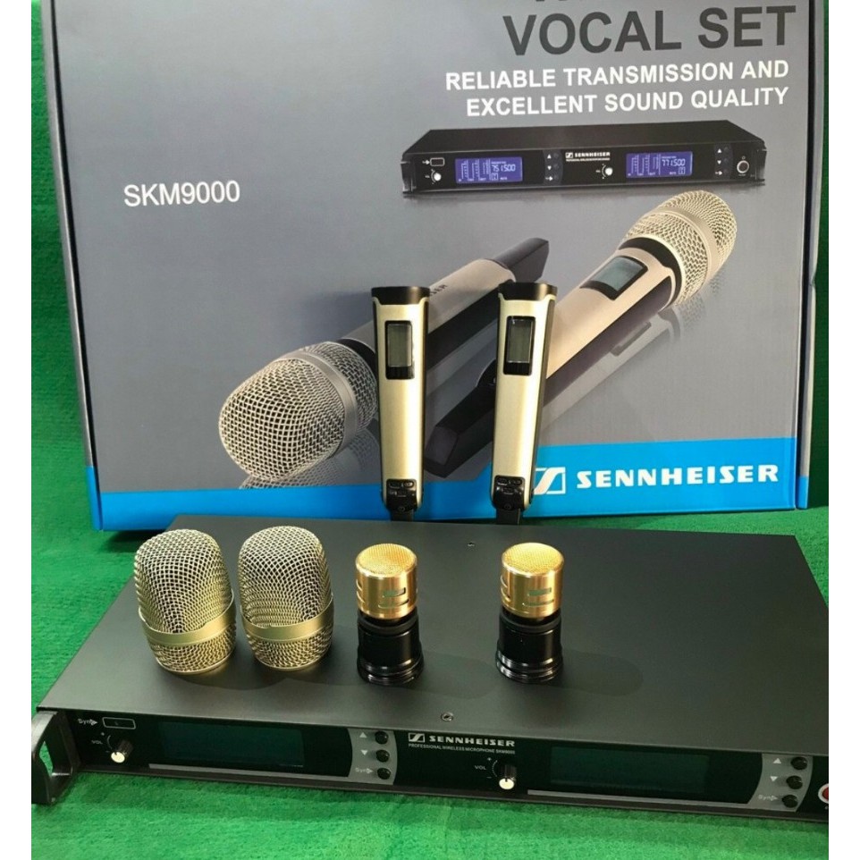 Củ Micro SKM9 Năng động Đầu lõi nhôm màu vàng. Dynamic độ nhại cao, hút âm, giảm hú tốt