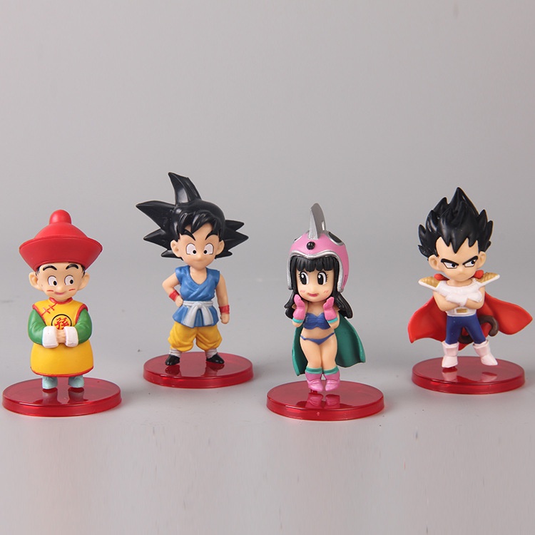 Mô hình Songoku chibi nhân vật Dragon Ball GT 7 Viên Ngọc Rồng - Kiểu 13 NV - 0XII