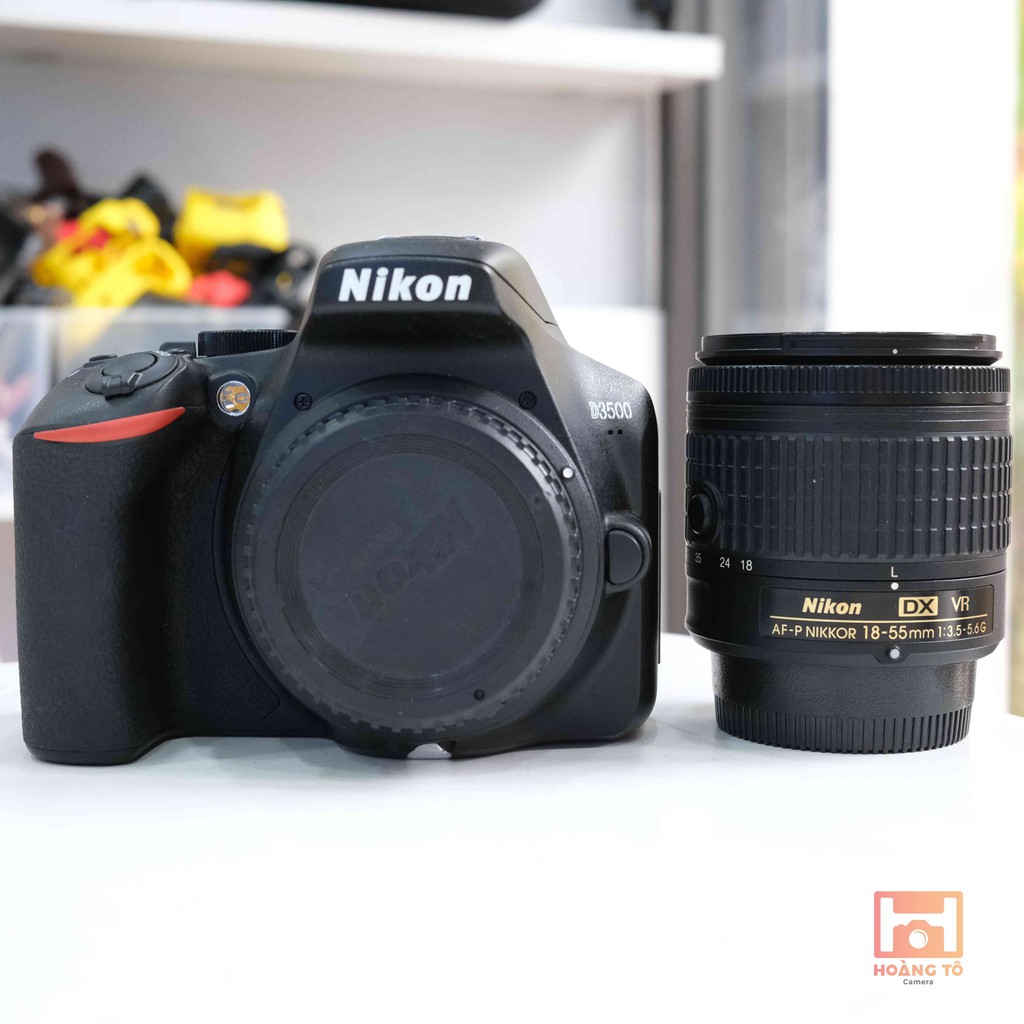 Máy ảnh Nikon D3500 + kit 16-55 cũ đẹp