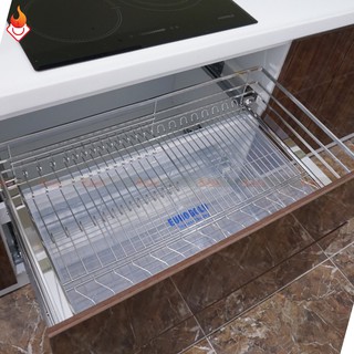 Giá xoong nồi bát đĩa đa năng Eurogold inox 304 bảo hành gỉ vinh viễn