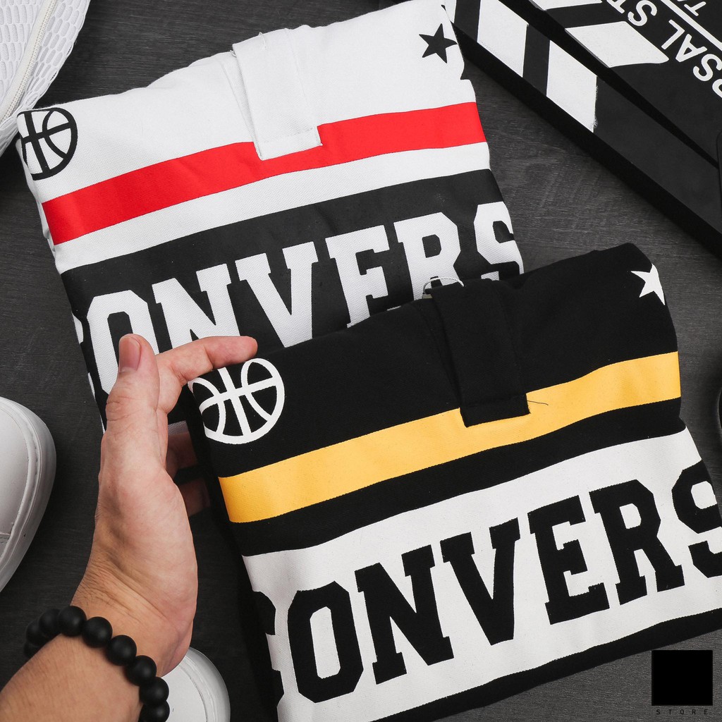 Áo thun Polo Convers xuất xịn màu đen | BigBuy360 - bigbuy360.vn
