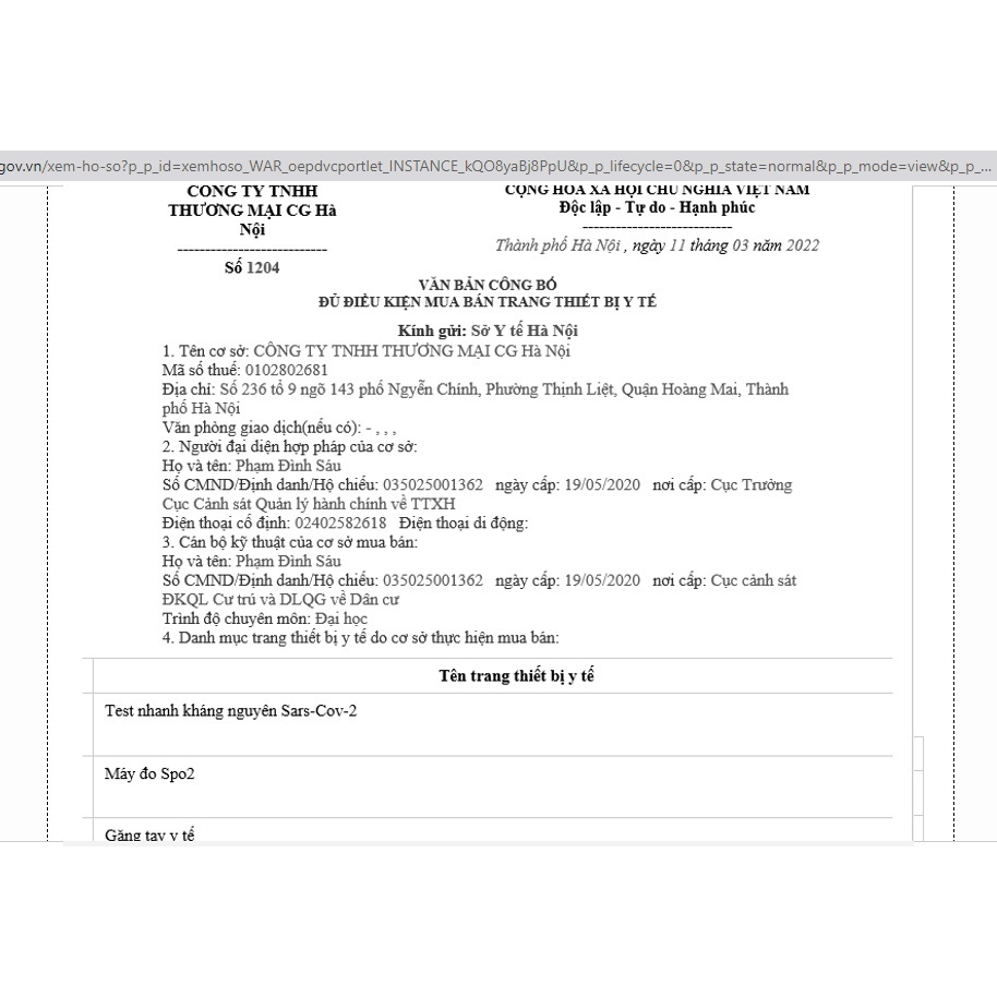 Que Kit test nhanh Covid-19 Biocredit Ag Hàn Quốc