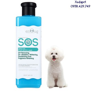 SỮA TẮM SOS DÀNH CHO CHÓ LÔNG TRẮNG