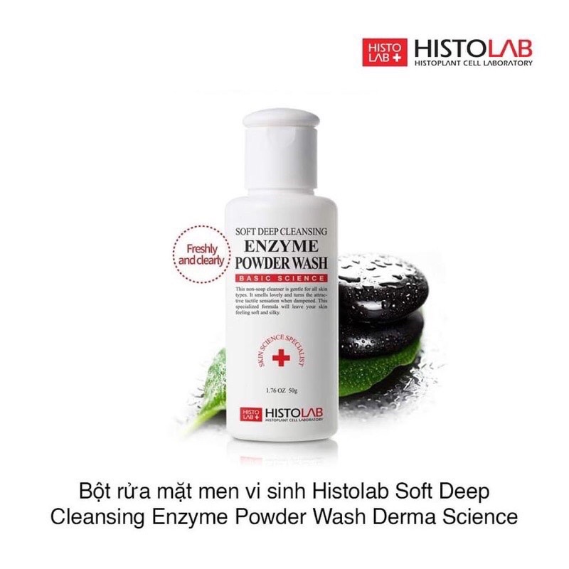 BỘT RỬA MẶT HISTOLAB SOFT DEEP CLEANSING ENZYME POWDER WASH DERMA SCIENCE