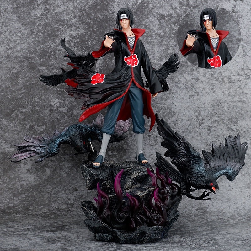 🔥HÀNG KHỦNG🔥 Mô hình uchiha itachi siêu to cao 40cm nặng 2kg hàng chất lượng cao - mô hình Naruto