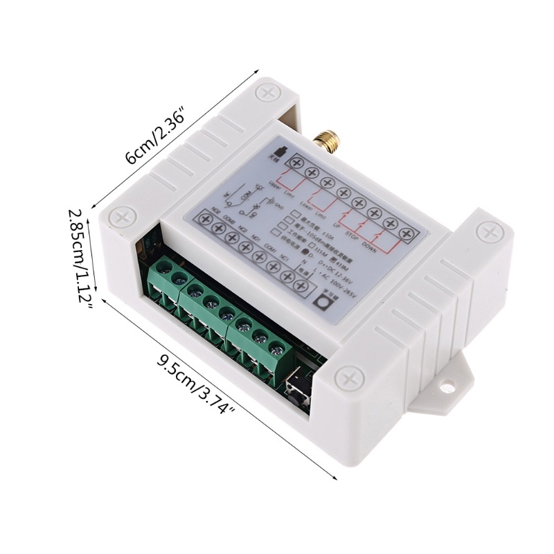 Mô Đun Rơ Le Điều Khiển Từ Xa Không Dây DC12V-48V 3CH