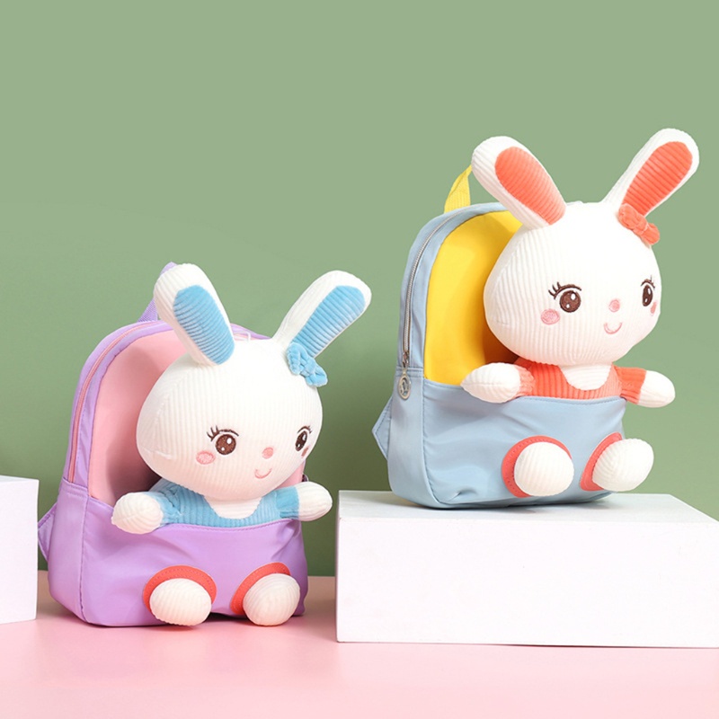 Ba Lô Đi Học Mini Hình Thỏ Bunny Dễ Thương Cho Bé Gái