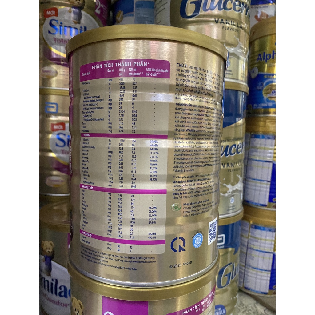 Sữa Similac Total Comfort 1 360g/820g