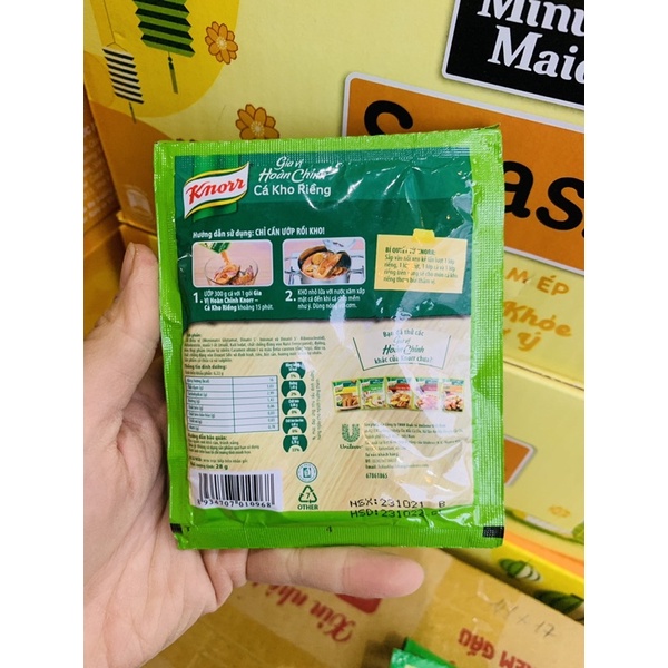 CÁ KHO RIỀNG . THỊT KHO TÀU KNORR 28F