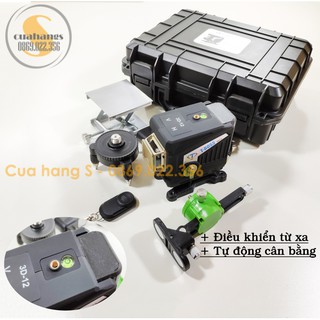 Máy bắn cốt - Máy cân mực laser - Máy cân bằng laze 12 tia xanh cao cấp T-BOSS 3DMax
