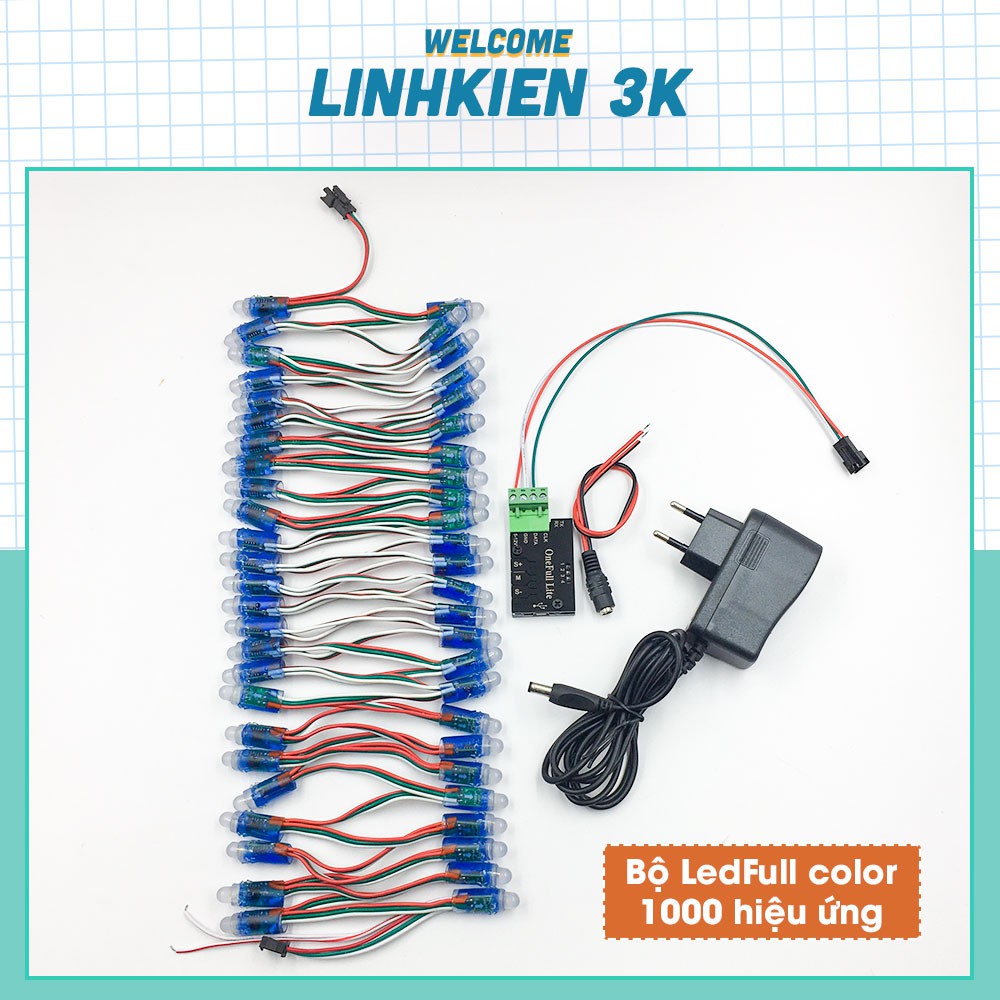 Bộ Combo Điều Khiển LED OneFull Lite Full Color 1000 Hiệu Ứng
